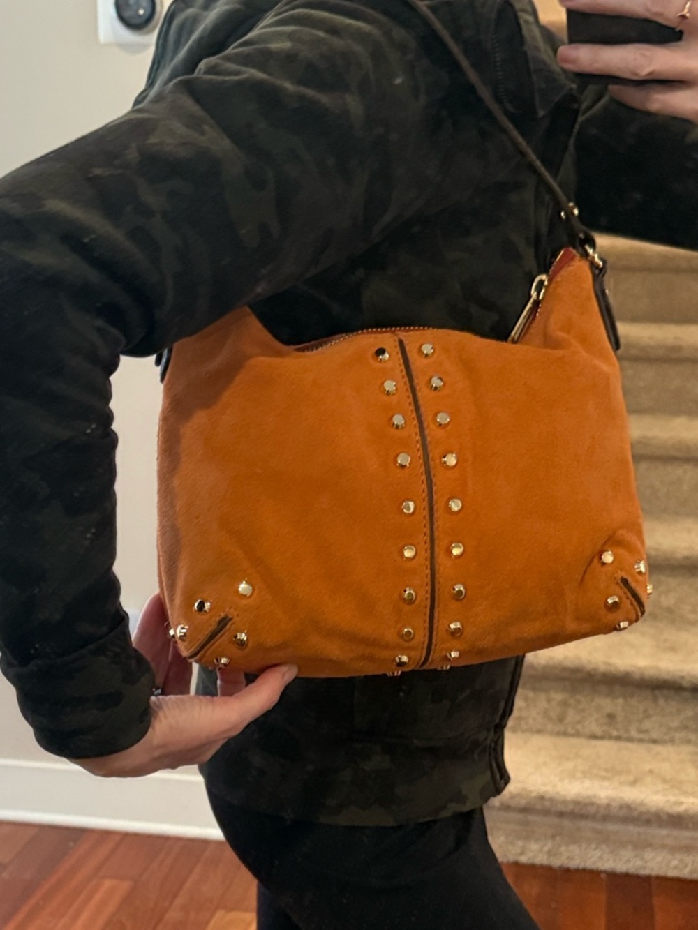 MICHAEL KORS SUEDE BAG - Picture 4 of 15